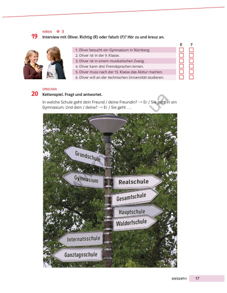 Parallelen 8. Підручник для 8-го класу ЗНЗ (4-й рік навчання, 2-га іноземна мова) - фото 18 Parallelen 8. Підручник для 8-го класу ЗНЗ (4-й рік навчання, 2-га іноземна мова) - фото 18