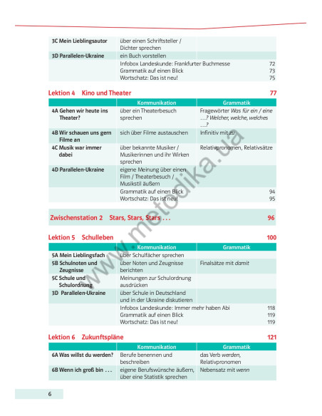 Parallelen 9. Підручник для 9-го класу ЗНЗ (5-й рік навчання, 2-га іноземна мова) - фото 7