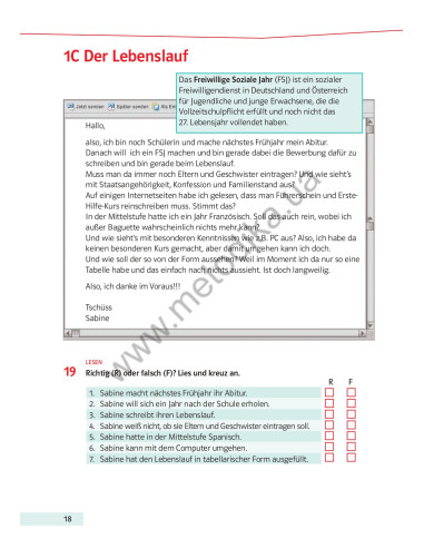 Parallelen 9. Підручник для 9-го класу ЗНЗ (5-й рік навчання, 2-га іноземна мова) - фото 19