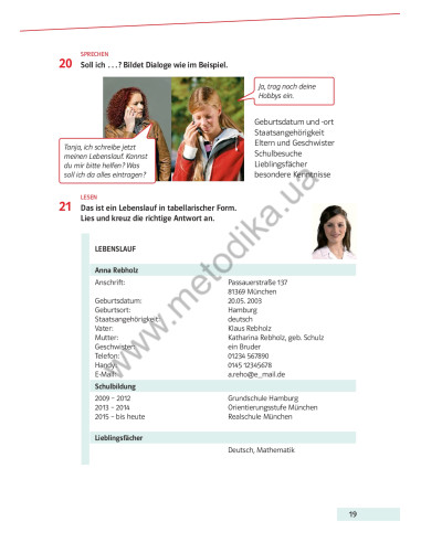 Parallelen 9. Підручник для 9-го класу ЗНЗ (5-й рік навчання, 2-га іноземна мова) - фото 20