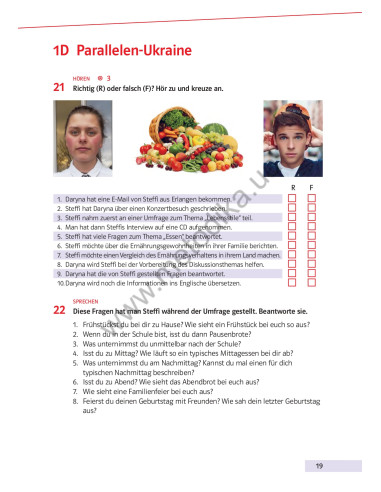 Parallelen 10. Підручник для 10-го класу ЗНЗ (6-й рік навчання, 2-га іноземна мова) - фото 20