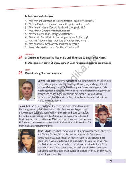 Parallelen 10. Підручник для 10-го класу ЗНЗ (6-й рік навчання, 2-га іноземна мова) - фото 22