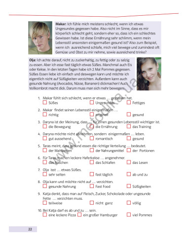 Parallelen 10. Підручник для 10-го класу ЗНЗ (6-й рік навчання, 2-га іноземна мова) - фото 23