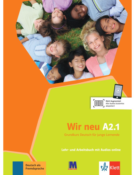 Wir neu A 2.1 Lehrbuch und Arbeitsbuch - підручник і робочий зошит - фото 1 Wir neu A 2.1 Lehrbuch und Arbeitsbuch - підручник і робочий зошит - фото 1