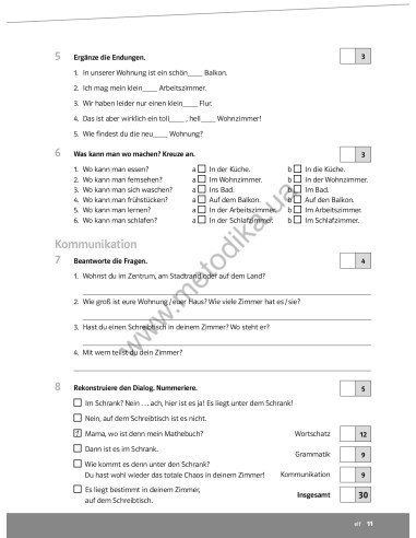 Parallelen 7 neu. Тести для 7-го класу ЗНЗ (3-й рік навчання, 2-га іноземна мова) - фото 12