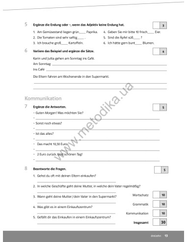 Parallelen 7 neu. Тести для 7-го класу ЗНЗ (3-й рік навчання, 2-га іноземна мова) - фото 14