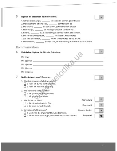 Parallelen 8. Тести для 8-го класу ЗНЗ (4-й рік навчання, 2-га іноземна мова) - фото 8