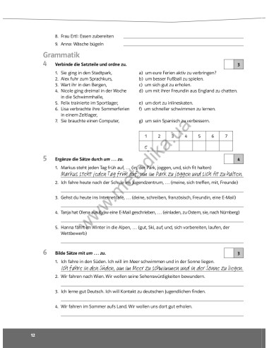 Parallelen 8. Тести для 8-го класу ЗНЗ (4-й рік навчання, 2-га іноземна мова) - фото 13