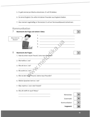 Parallelen 8. Тести для 8-го класу ЗНЗ (4-й рік навчання, 2-га іноземна мова) - фото 14