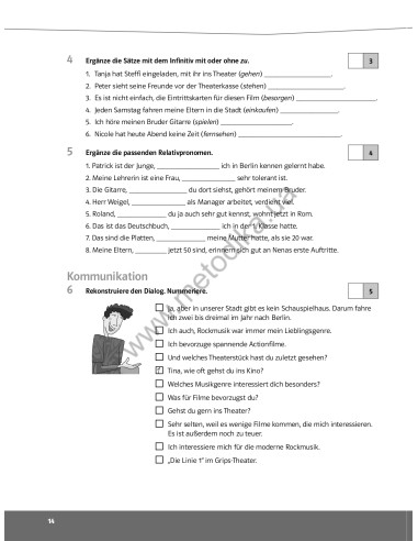 Parallelen 9. Тести для 9-го класу ЗНЗ (5-й рік навчання, 2-га іноземна мова) - фото 15