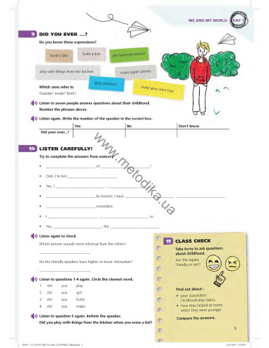 Dive In! Me & my world - навчальний посібник - фото 9