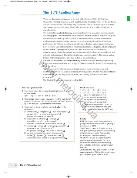 Build Up to IELTS Advantage:Reading Skills - фото 7