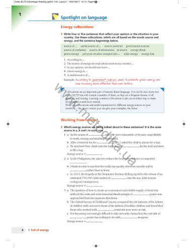 Build Up to IELTS Advantage:Reading Skills - фото 9