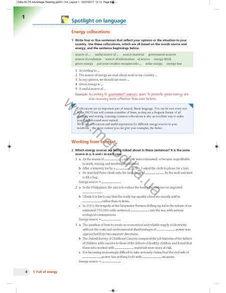 Build Up to IELTS Advantage:Reading Skills - фото 9