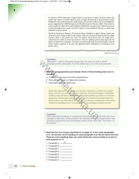 Build Up to IELTS Advantage:Reading Skills - фото 13