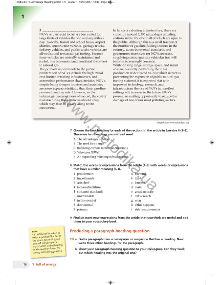 Build Up to IELTS Advantage:Reading Skills - фото 17