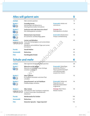 Аspekte junior. Mittelstufe Deutsch. Kursbuch B1 plus - підручник - фото 6 Аspekte junior. Mittelstufe Deutsch. Kursbuch B1 plus - підручник - фото 6