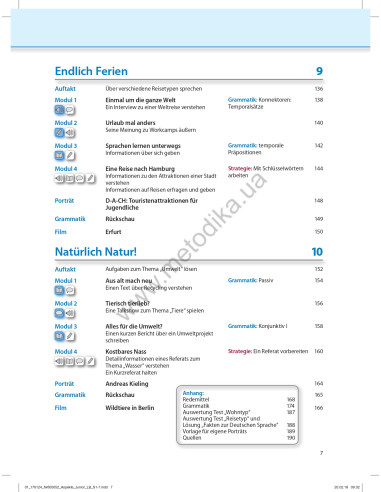Аspekte junior. Mittelstufe Deutsch. Kursbuch B1 plus - підручник - фото 8 Аspekte junior. Mittelstufe Deutsch. Kursbuch B1 plus - підручник - фото 8