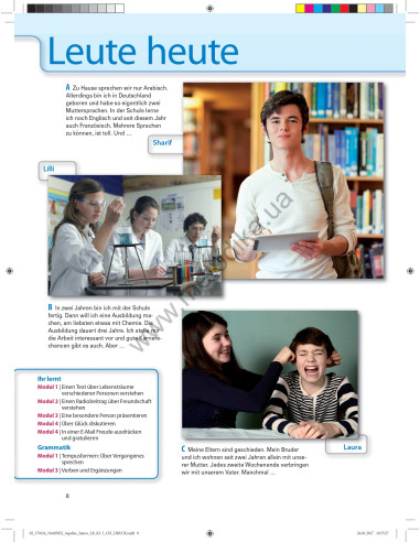 Аspekte junior. Mittelstufe Deutsch. Kursbuch B1 plus - підручник - фото 9 Аspekte junior. Mittelstufe Deutsch. Kursbuch B1 plus - підручник - фото 9