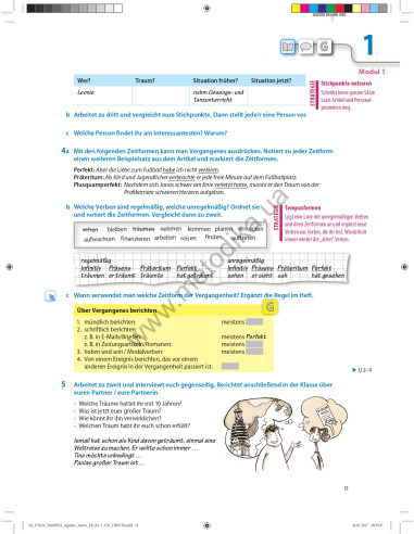 Аspekte junior. Mittelstufe Deutsch. Kursbuch B1 plus - підручник - фото 12 Аspekte junior. Mittelstufe Deutsch. Kursbuch B1 plus - підручник - фото 12