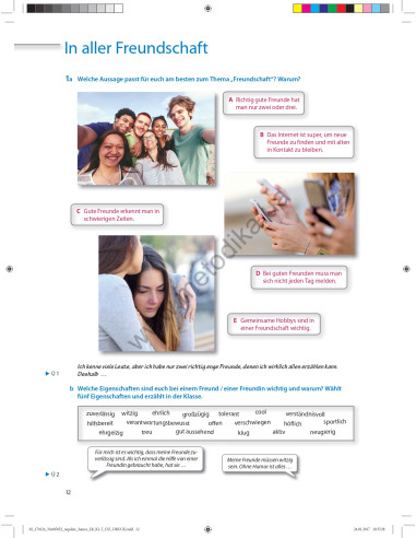 Аspekte junior. Mittelstufe Deutsch. Kursbuch B1 plus - підручник - фото 13 Аspekte junior. Mittelstufe Deutsch. Kursbuch B1 plus - підручник - фото 13