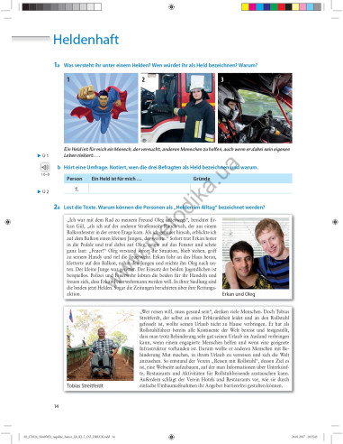 Аspekte junior. Mittelstufe Deutsch. Kursbuch B1 plus - підручник - фото 15 Аspekte junior. Mittelstufe Deutsch. Kursbuch B1 plus - підручник - фото 15