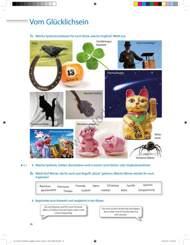 Аspekte junior. Mittelstufe Deutsch. Kursbuch B1 plus - підручник - фото 17 Аspekte junior. Mittelstufe Deutsch. Kursbuch B1 plus - підручник - фото 17