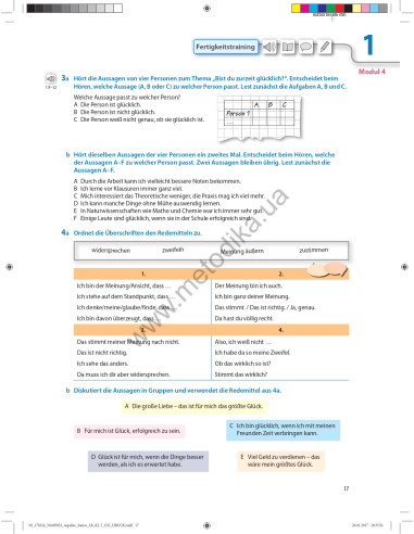 Аspekte junior. Mittelstufe Deutsch. Kursbuch B1 plus - підручник - фото 18 Аspekte junior. Mittelstufe Deutsch. Kursbuch B1 plus - підручник - фото 18
