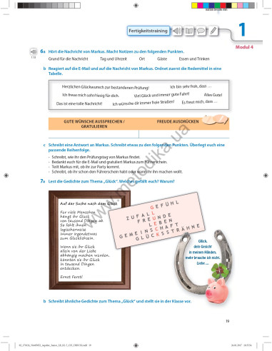Аspekte junior. Mittelstufe Deutsch. Kursbuch B1 plus - підручник - фото 20 Аspekte junior. Mittelstufe Deutsch. Kursbuch B1 plus - підручник - фото 20