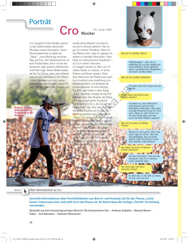 Аspekte junior. Mittelstufe Deutsch. Kursbuch B1 plus - підручник - фото 21 Аspekte junior. Mittelstufe Deutsch. Kursbuch B1 plus - підручник - фото 21