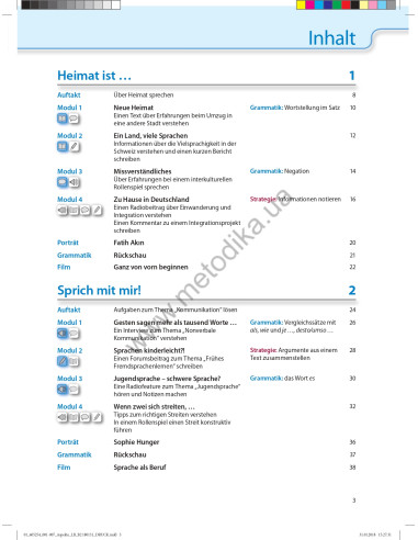 Аspekte junior. Mittelstufe Deutsch. Kursbuch B2 - підручник - фото 4