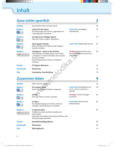 Аspekte junior. Mittelstufe Deutsch. Kursbuch B2 - підручник - фото 5