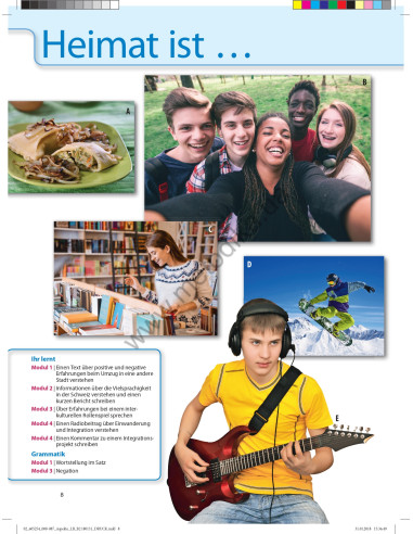 Аspekte junior. Mittelstufe Deutsch. Kursbuch B2 - підручник - фото 9