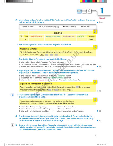 Аspekte junior. Mittelstufe Deutsch. Kursbuch B2 - підручник - фото 12