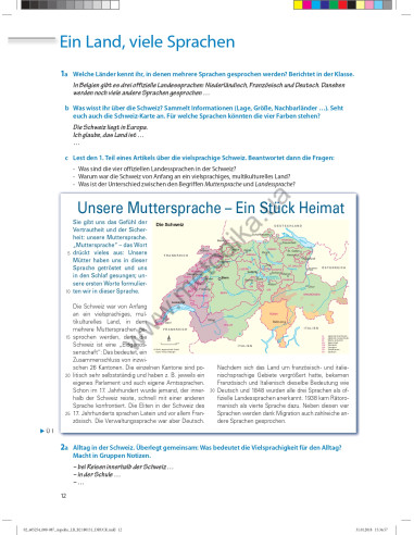 Аspekte junior. Mittelstufe Deutsch. Kursbuch B2 - підручник - фото 13