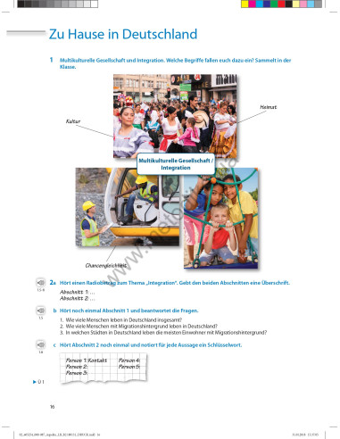 Аspekte junior. Mittelstufe Deutsch. Kursbuch B2 - підручник - фото 17