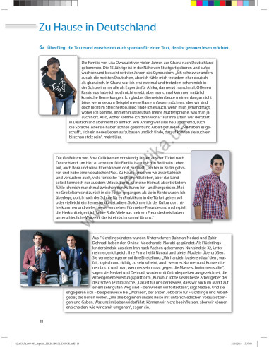 Аspekte junior. Mittelstufe Deutsch. Kursbuch B2 - підручник - фото 19