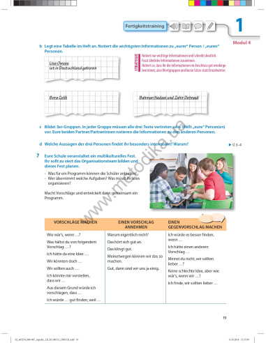 Аspekte junior. Mittelstufe Deutsch. Kursbuch B2 - підручник - фото 20