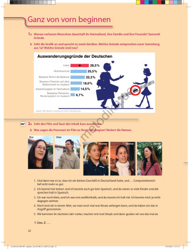 Аspekte junior. Mittelstufe Deutsch. Kursbuch B2 - підручник - фото 23