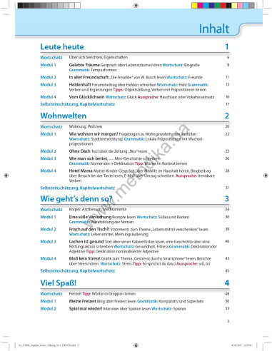 Аspekte junior. Mittelstufe Deutsch. Ubungsbuch B1 plus - робочий зошит - фото 4