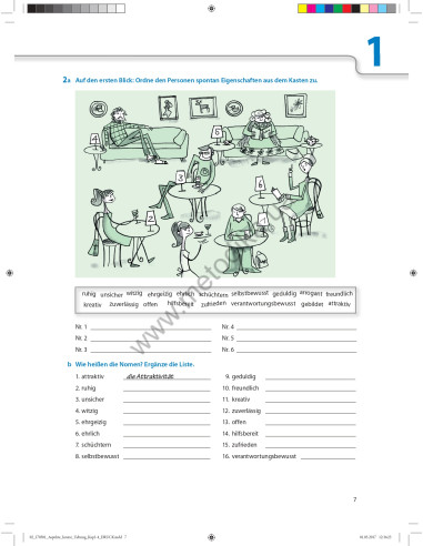 Аspekte junior. Mittelstufe Deutsch. Ubungsbuch B1 plus - робочий зошит - фото 8