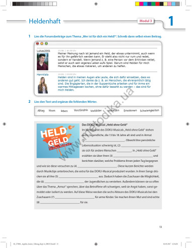 Аspekte junior. Mittelstufe Deutsch. Ubungsbuch B1 plus - робочий зошит - фото 14