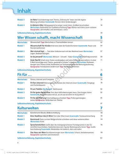 Аspekte junior. Mittelstufe Deutsch. Ubungsbuch B2 - робочий зошит - фото 5
