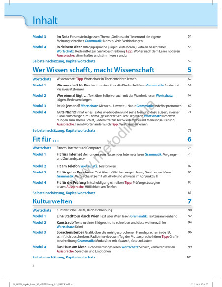 Аspekte junior. Mittelstufe Deutsch. Ubungsbuch B2 - робочий зошит - фото 5