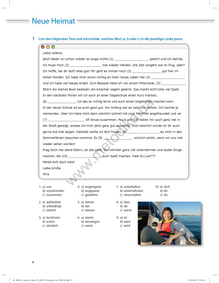 Аspekte junior. Mittelstufe Deutsch. Ubungsbuch B2 - робочий зошит - фото 9