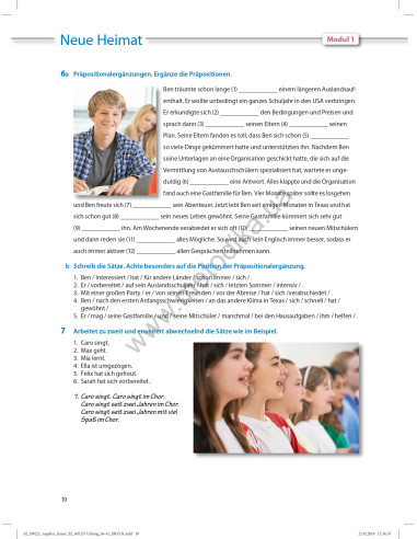 Аspekte junior. Mittelstufe Deutsch. Ubungsbuch B2 - робочий зошит - фото 11