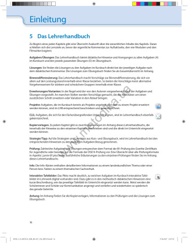 Аspekte junior. Mittelstufe Deutsch. Lehrerhandbuch B1 plus - книга вчителя - фото 17 Аspekte junior. Mittelstufe Deutsch. Lehrerhandbuch B1 plus - книга вчителя - фото 17