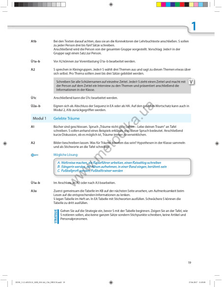 Аspekte junior. Mittelstufe Deutsch. Lehrerhandbuch B1 plus - книга вчителя - фото 20 Аspekte junior. Mittelstufe Deutsch. Lehrerhandbuch B1 plus - книга вчителя - фото 20