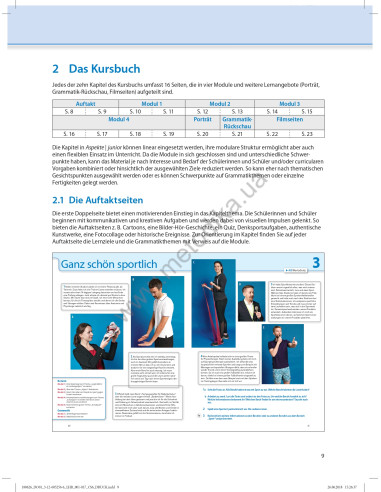 Аspekte junior. Mittelstufe Deutsch. Lehrerhandbuch B2 - книга вчителя - фото 10