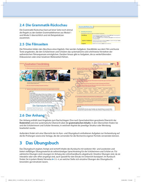 Аspekte junior. Mittelstufe Deutsch. Lehrerhandbuch B2 - книга вчителя - фото 12